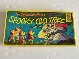 The Berenstain Bears Spooky Old Tree Board Game Vintage 1978 1989 Complete