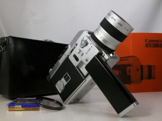 Pro Canon 814 8 Movie Camera W/case & Inst Ready To Film