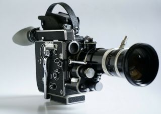 Bolex Rex - 5 16mm Movie Camera,  Ready To Shoot