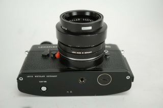 Vintage Leicaflex SL Camera w/ Leitz WEtzlar Summicron - R 1:2/50mm Lens 4
