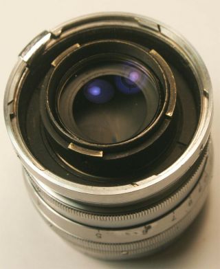 Nippon Kogaku Nikon NIKKOR - P.  C 8.  5cm 1:2 Lens for Contax RF User / READ 3