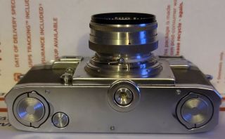 Zeiss Ikon Contax camera w/ Sonnar 50mm f/1:1.  5Lens in Case 5