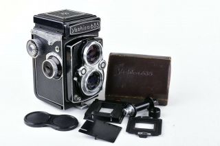 Yashica 635 Twin Lens Reflex Camera 120mm And 35mm,