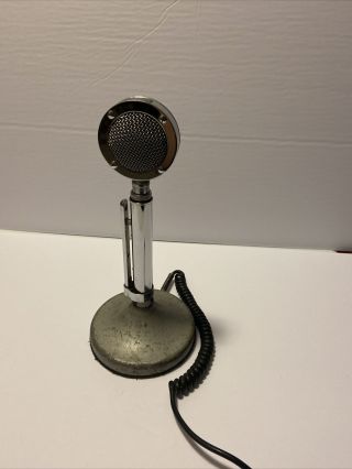 ASTATIC D - 104 Vintage Microphone,  Stand Radio Station Lollipop Ham CB 2