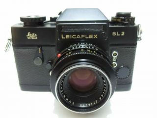 Leica Leicaflex SL2 35mm SLR Camera w/ Summicron 50mm f/2 Lens Kit 2