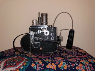 Vintage 1955 Paillard Bolex H - 16 16mm Film Camera (1940 - 1950)