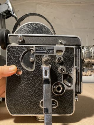 Vintage Paillard Bolex Switzerland H16 Reflex 16mm Film Movie Camera