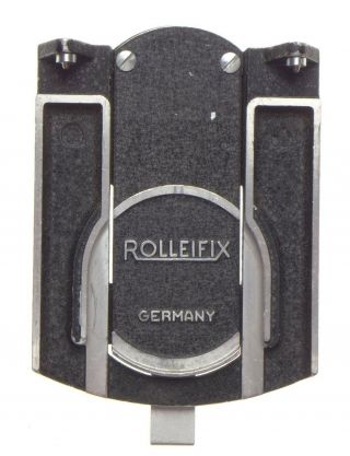 Quick Release Camera Tripod Adapater Rolleiflex Rolleifix Tlr 2.  8f 3.  5 F Good