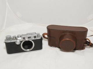 Tower Type Iii 35mm Film Rangefinder Camera Body With Take Up Spool & Case.
