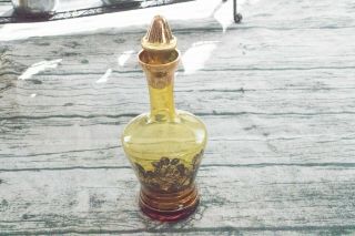 Vintage Made In Occupied Japan Perfume Bottle With Top