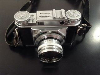 Really vintage Voightlander Prominent Camera With Nokton 50mm F/1.  5 Lens 3