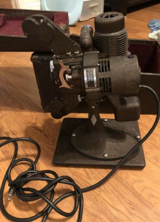 Vintage Bell & Howell 16mm Filmo Design 57 Model U Projector W Case