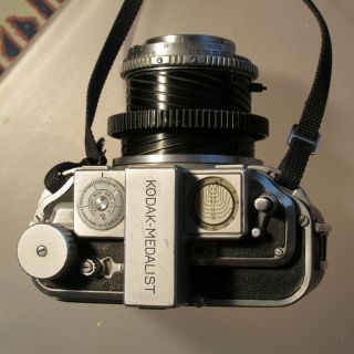 Kodak Medalist camera 100mm f/3.  5 Kodak Ektar lens 5