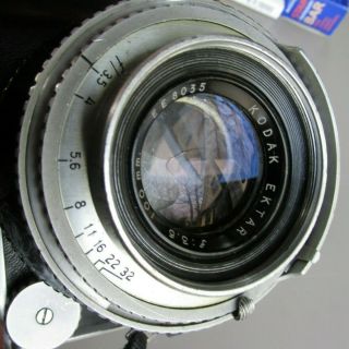 Kodak Medalist camera 100mm f/3.  5 Kodak Ektar lens 6