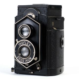 :zeiss Ikon Ikoflex 850/16 Coffee Can 6x6 Tlr Camera - For Parts/repair -