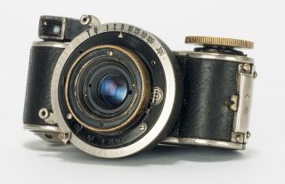 Exc,  Minifex 16mm Sub - Miniature Camera & Astrar? Plasmat? 27mm F/2.  7