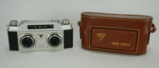 Vintage Tdc Stereo Colorist Ii Camera With Case