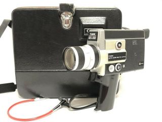 Exc,  5 Canon Auto Zoom 518 Sv 8 8mm Movie Film Camera From Japan 11604