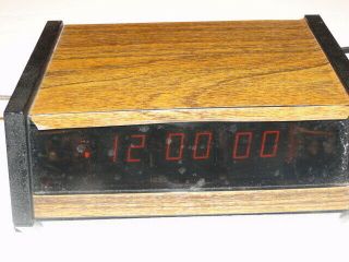 Vintage Heathkit GC - 1005 Electronic Alarm Clock in Modified 2