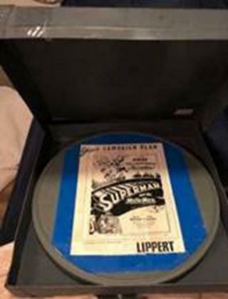 Superman And The Unknown People (1951).  16mm Bw Feature Film 2,  000 Ft Reel