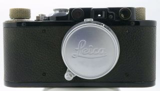 Black Leica II DRP Camera Elmar 5cm lenses Outfit PLUS CLA ' d 2