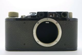 Black Leica II DRP Camera Elmar 5cm lenses Outfit PLUS CLA ' d 3