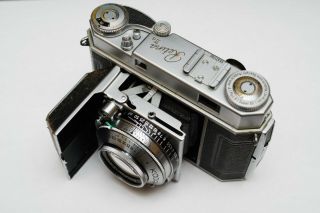Serviced/working Kodak Retina Iia 35mm Rangefinder Camera Schneider 50mm F/2