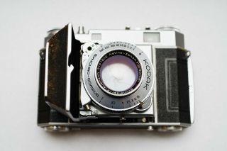 SERVICED/WORKING Kodak Retina IIA 35mm Rangefinder Camera Schneider 50mm f/2 2