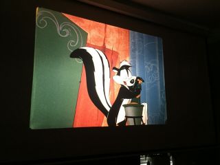 35mm Warner Brothers Cartoon Pepe Le Pew In " Cats Bah "