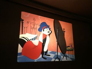 35mm Warner Brothers Cartoon Pepe Le Pew in 