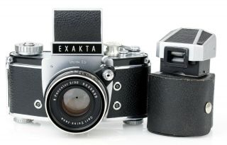 Ihagee Exakta Varex Ii B Vx Iib Camera Lens Zeiss Pancolar 50mm F/2 Serviced