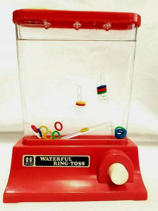 Vintage 1976 Tomy Waterful Ring - Toss Game And