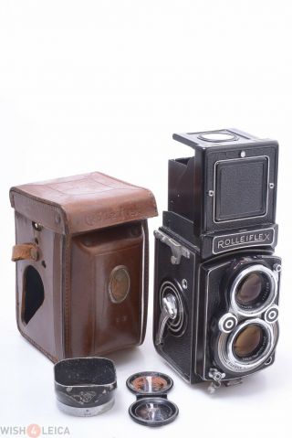 ✅ Rolleiflex 2.  8a 6x6 Tlr Camera W/ Zeiss Opton 80mm 2.  8 T Tessar Lens
