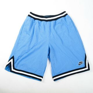 Vintage Nike Supreme Court Classic Hoops Basketball Shorts Carolina Blue L