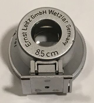 Ernst Leitz Leica 8.  5cm Sgood Viewfinder
