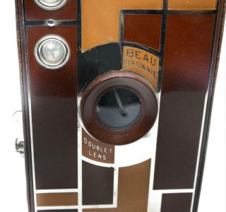 Kodak 1930 Art Deco No.  2A Beau Brownie Camera 3