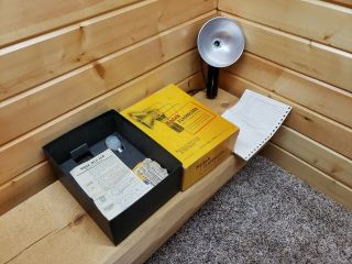 Vintage Kodak Flash Holder,  Reflector Bracket,  Instruction Book,  Bulb & Box
