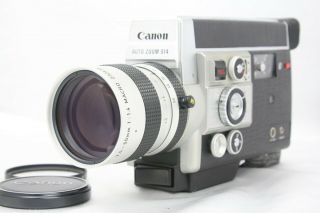 [near,  ] Canon Auto Zoom 814 8 Movie Camera 8mm From Japan A464