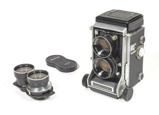Vintage Mamiya C33 Professional Twin Lens Reflex Camera - Seiko & Seikosha Lens