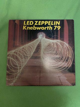 Led Zeppelin ‎– Knebworth 79 (2 X Lp) Phoenix Vintage Vinyl Rare