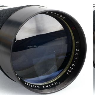 ^Kilfitt Fern Kilar 400mm f5.  6 Lens Leica L39 Screw Mount [Rear Window Lens] 2