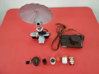 Vintage Leica Drp 35mm Camera Ernst Leitz Wetzlar No 640904 Summarit Lens