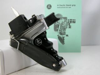 Bolex Hand Grip/handle Trigger With Disc For Bolex 16mm Rex Rx Movie Cameras