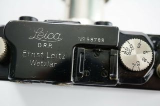 LEICA II with nickel ELMAR 50mm.  /3,  5 lens. 4