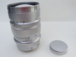 Leica Summarex 8.  5 cm F1.  5 LTM Screw Mount Lens 1949 4