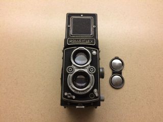 Vintage Rolleiflex - Schneider Xenar 75mm F/3.  5 Lens