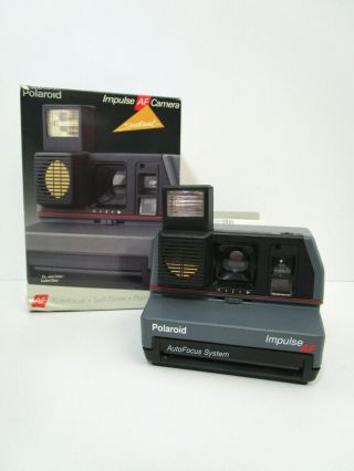 Vintage Polaroid Impulse Af Instant Camera 600 W/box