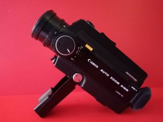 Vintage Design // Canon Auto Zoom 318m.  8 Movie Camera & Case