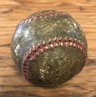 Antique/vintage Baseball Ball - Unique Stitching - No Markings - Cork?
