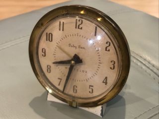 Vintage Westclox Baby Ben Wind Up Alarm Clock Style 7 1956 - 64 Mid Century -
